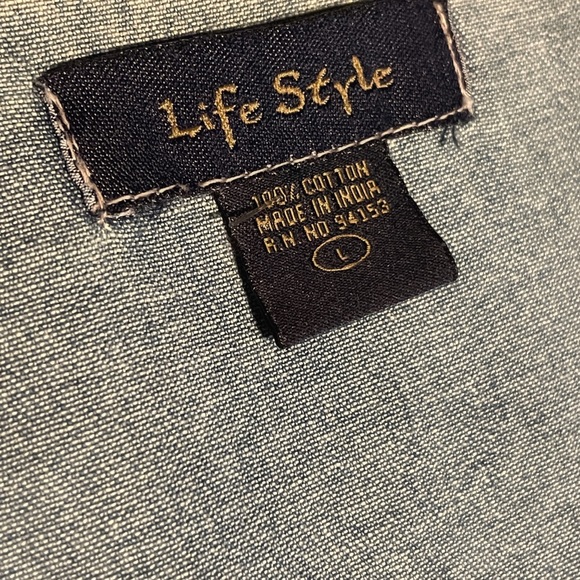 Vintage Denim Vest - Picture 5 of 7